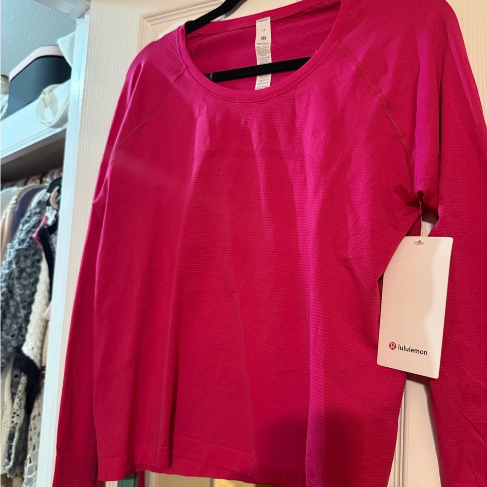lululemon athletica swiftly tech Long Sleeve Top 2.0 race length